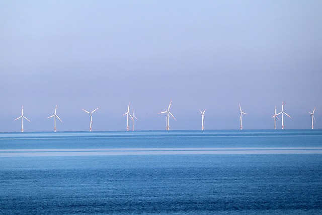 offshore Windenergie auf dem Meer